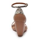 Incaltaminte Femei Seychelles Page Wedge Sandal TanWhiteBlack