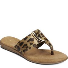 Incaltaminte Femei Aerosoles Nice Save Flat Sandal Leopard