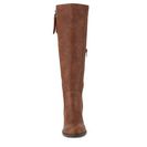 Incaltaminte Femei Crown Vintage Pilot Zip Wide Calf Boot Cognac