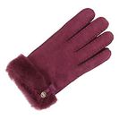 Accesorii Femei UGG Tenney Glove with Leather Trim Aster M