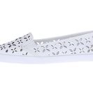 Incaltaminte Femei MICHAEL Michael Kors Olive Slip-On Optic White Vachetta Floral PerfedSuprema Nappa Sport