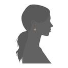 Bijuterii Femei Rebecca Minkoff Raw Crystal Huggie Earrings Rose Gold with Rose Quartz