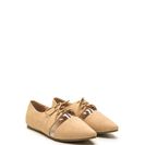 Incaltaminte Femei CheapChic Top Exposure Faux Leather Flats Nude