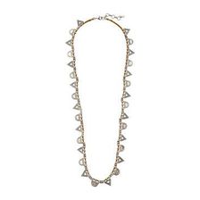 Bijuterii Femei Lucky Brand Leather and Silver Trainagle Necklace Silver