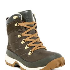 Incaltaminte Femei The North Face Chilkat Nylon Waterproof Lace Hiking Boot BLACK INK GRN-UTILITY BRN