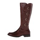 Incaltaminte Femei Born Cuatros Dark Tan Full Grain Leather