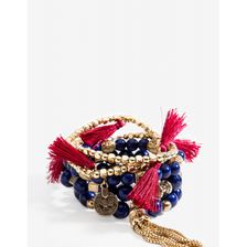 Bijuterii Femei CheapChic Bree Tassel Love Multistrand Bracelet Navy