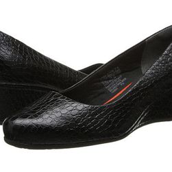 Incaltaminte Femei Rockport Total Motion 45MM Wedge Black Croco