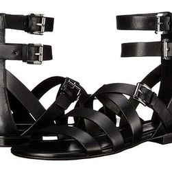 Incaltaminte Femei Michael Kors Jocelyn Flat Sandal Black Vachetta