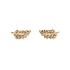 Bijuterii Femei Forever21 Etched Feather Studs Antique gold