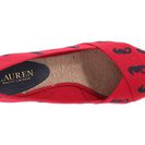 Incaltaminte Femei LAUREN Ralph Lauren Cecilia Ralph Lauren Bright Red Canvas Embossed Critters