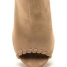 Incaltaminte Femei CheapChic Stitched Up Faux Suede Tasseled Booties Natural