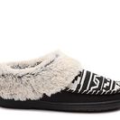 Incaltaminte Femei Dearfoams Printed Scuff Slipper Black