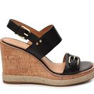 Incaltaminte Femei Bass Bass Tyra Wedge Sandal Black