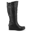 Incaltaminte Femei Bare Traps Quibella Wedge Boot Black