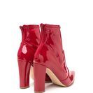 Incaltaminte Femei CheapChic Bad Gal Pointy Faux Patent Booties Red