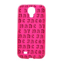 Accesorii Femei Marc by Marc Jacobs Dynamite Logo Phone Case for Samsungreg Galaxy Sreg 4 Pop Pink Multi