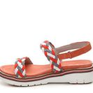 Incaltaminte Femei Jambu Ocan City Wedge Sandal Orange