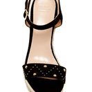 Incaltaminte Femei Andre Assous Brasilia Wedge Sandal BLACK-STUDS