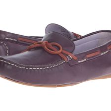 Johnston & Murphy Maggie Camp Moc Eggplant Glove Leather