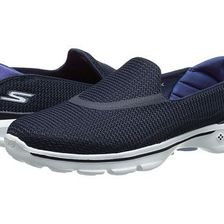 Incaltaminte Femei SKECHERS Go Walk 3 NavyWhite