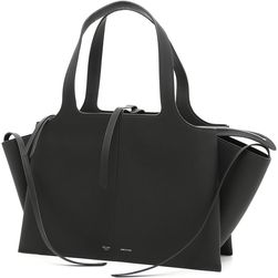 Céline Medium Tri-Fold Bag BLACK