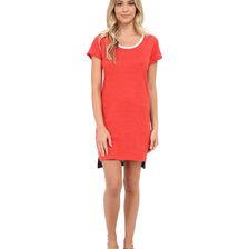 Alternative Eco Jersey T-Shirt Dress Eco True Cayenne