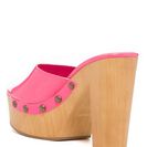 Incaltaminte Femei Michael Antonio Terbs-Pat Platform Heel Pink