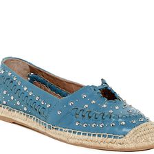Sam Edelman Liam Studded Espadrille Flat DENIM BLUE