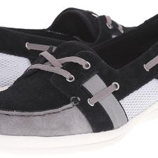 Rockport Rocsports Lite Boat Ballet Black/December Sky Washable
