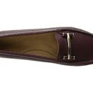 Incaltaminte Femei LAUREN Ralph Lauren Caliana Claret Metallic Debossed Faux Snake Leather