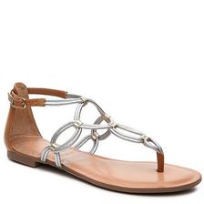 Incaltaminte Femei Dolce Vita Dora Flat Sandal Silver Metallic