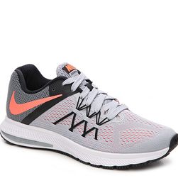 Incaltaminte Femei Nike Zoom Winflo 3 Lightweight Running Shoe - Womens GreyOrange