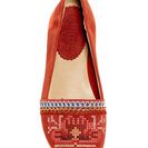 Incaltaminte Femei Latigo Basia Embroidered Slip-On Shoe Red Clay