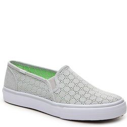 Incaltaminte Femei Keds Double Decker Perforated Slip-On Sneaker - Womens Grey