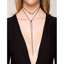 Bijuterii Femei CheapChic Crystal Power Wrap Choker Black