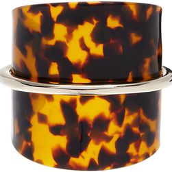 Ralph Lauren Wide Cuff Tort/Gold