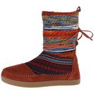 Incaltaminte Femei TOMS Nepal Boot Cognac Suede Textile Mix