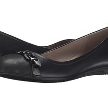 ECCO Touch 15 Scale Ballerina Black/Black Leather
