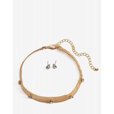 Bijuterii Femei CheapChic Tear Mesh Choker Met Gold