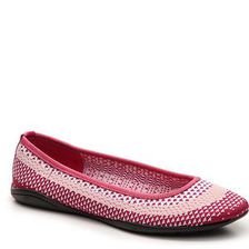 Incaltaminte Femei Adrienne Vittadini Moonstone Sport Flat PinkWhite