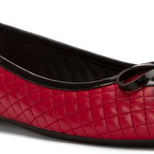 Michael Kors Melody Quilted Ballet Red