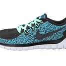 Incaltaminte Femei Nike Free 50 Print Blue LagoonGreen GlowWhiteBlack