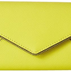 Rebecca Minkoff Cleo Wallet on a Chain Limeade