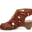 Incaltaminte Femei Spring Step Florean Wedge Sandal Cognac