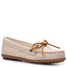 Incaltaminte Femei Minnetonka Canvas Moccasin Beige