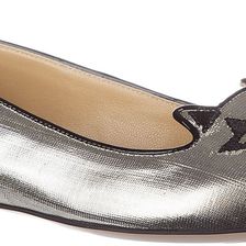 Charlotte Olympia Kitty Kiss Silver