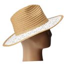 Accesorii Femei BCBGeneration Lace Brim Panama Hat Wheat