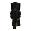 Incaltaminte Femei Just Cavalli Peep Toe Bootie with Gold Hardware Black