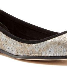 Via Spiga Demetria Ballet Flat GNMETAL